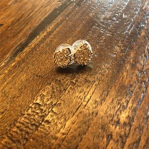 Kendra Scott Tessa Earrings Rose Gold Drusy